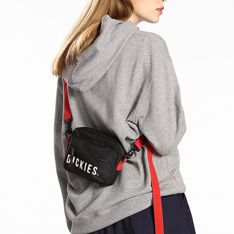 Dickies Mini Crossbody Bag Black Red