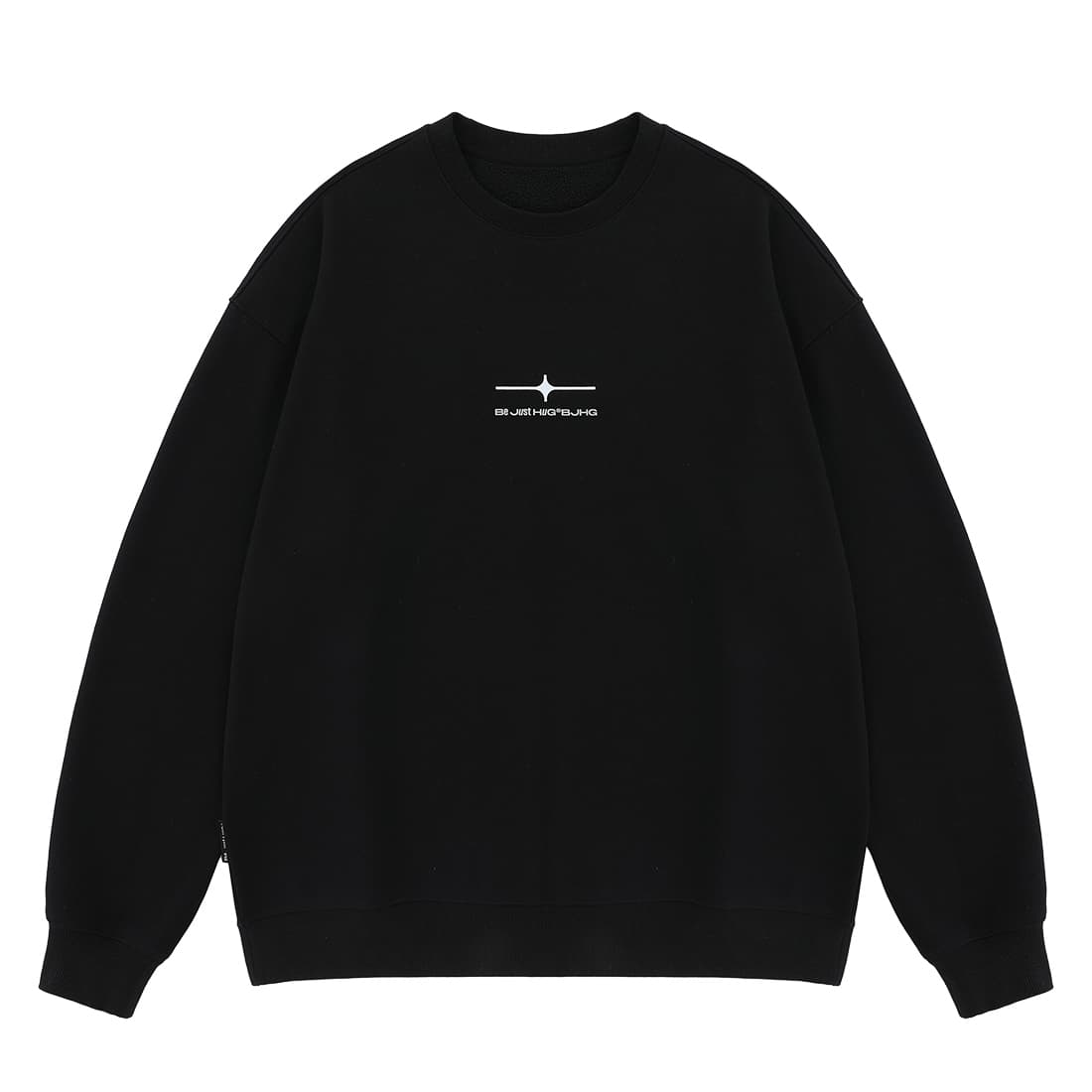 BJHG Lucky Star Knit Fleece Sweatshirt