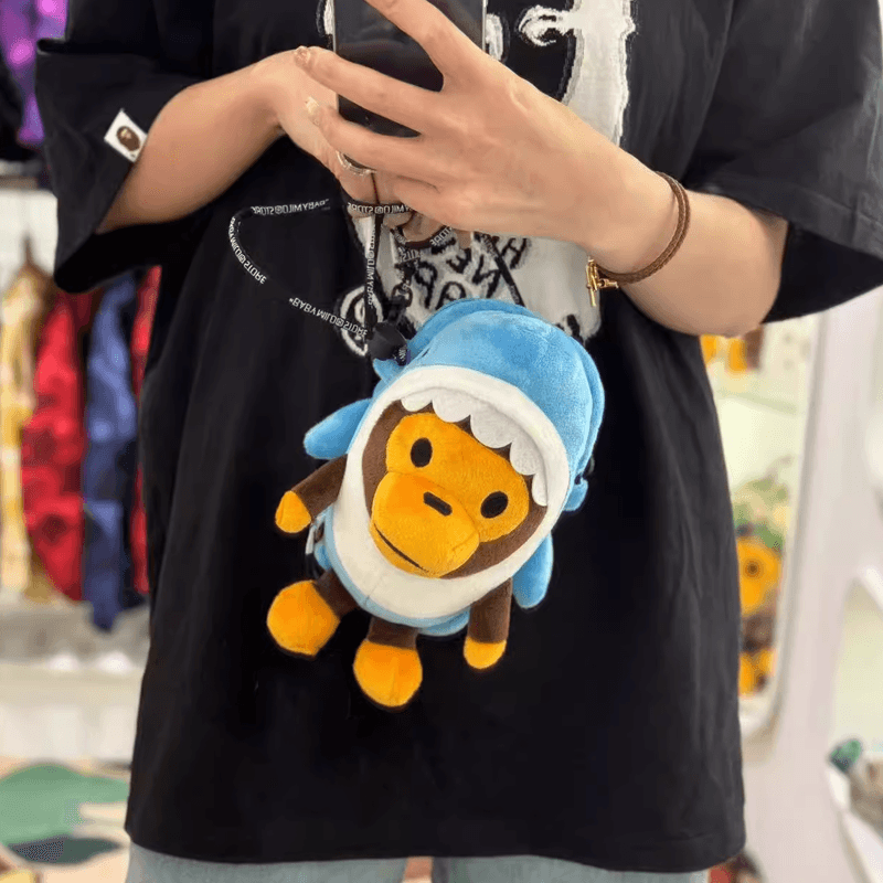 Aape SS24 Blue Crossbody Phone Bag