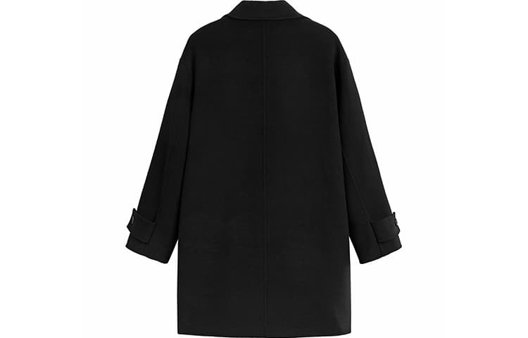 PEACEBIRD MEN Wool Double-Faced Coat