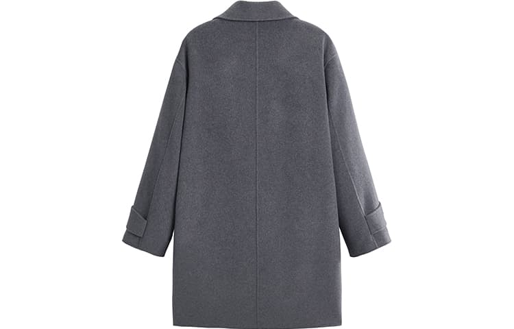PEACEBIRD MEN Wool Double-Faced Coat