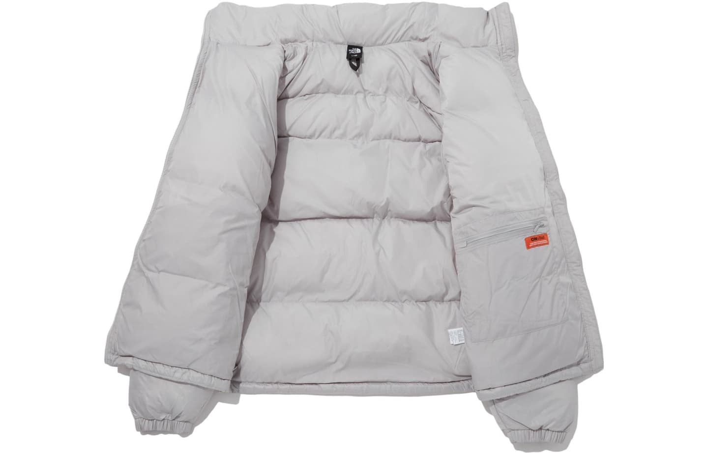 The North Face Nuptse FW23 Light Grey