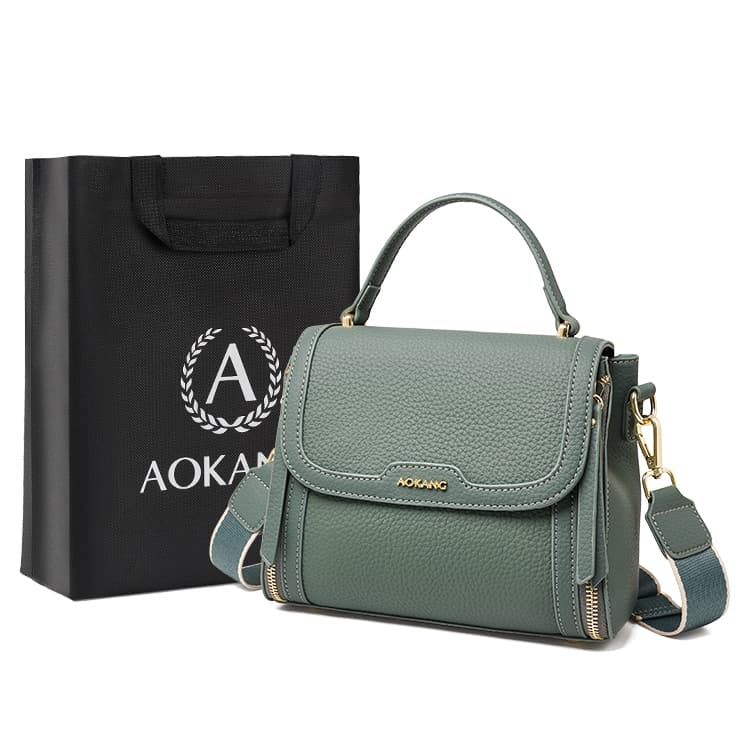 AOKANG Handbag Pearl Blue/Elephant Grey