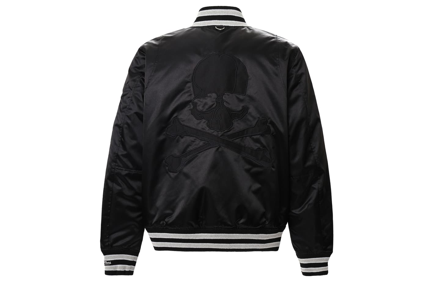 Mitchell & Ness x mastermind V-Neck Baseball Jersey Black