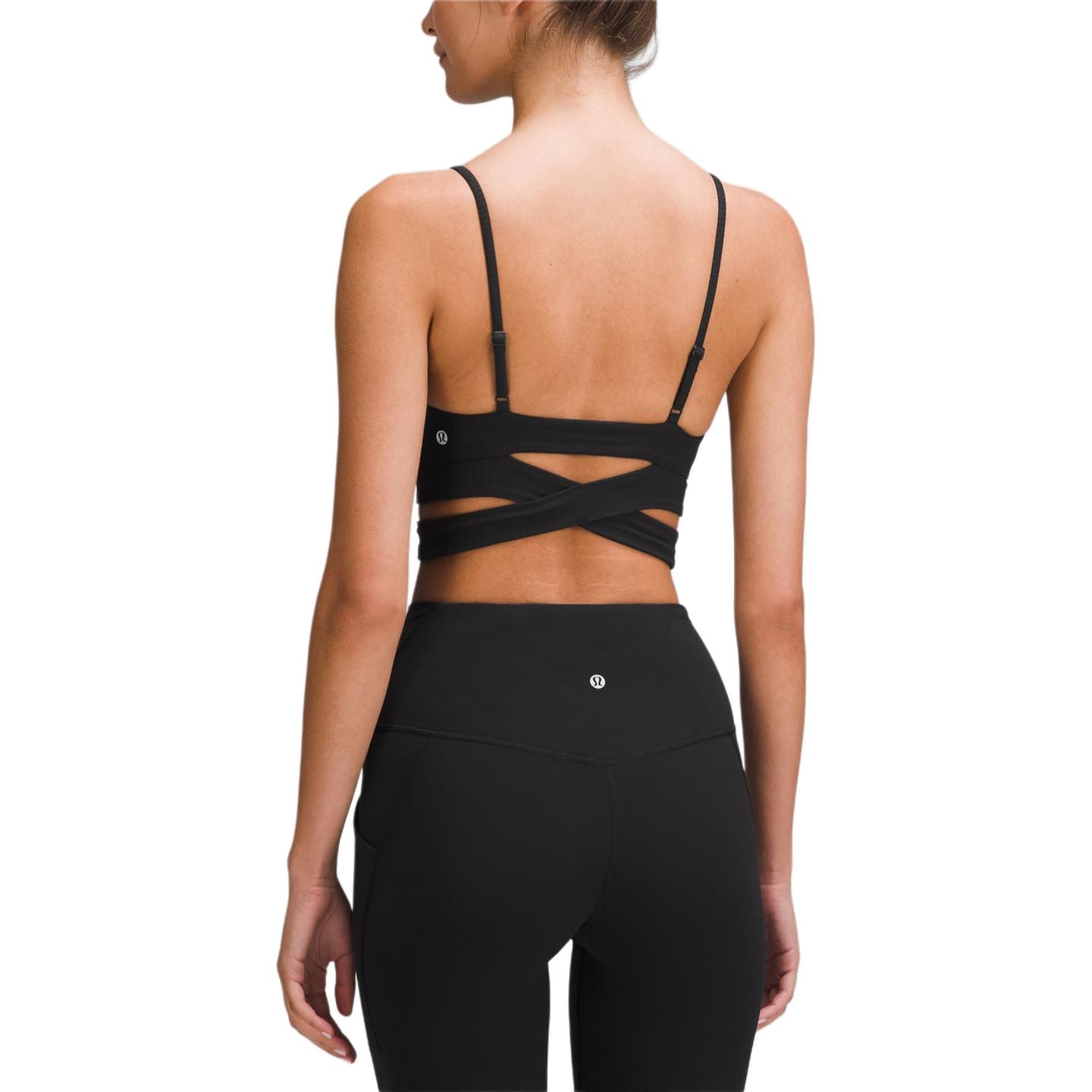 lululemon Cross-Band Sports Bra Black