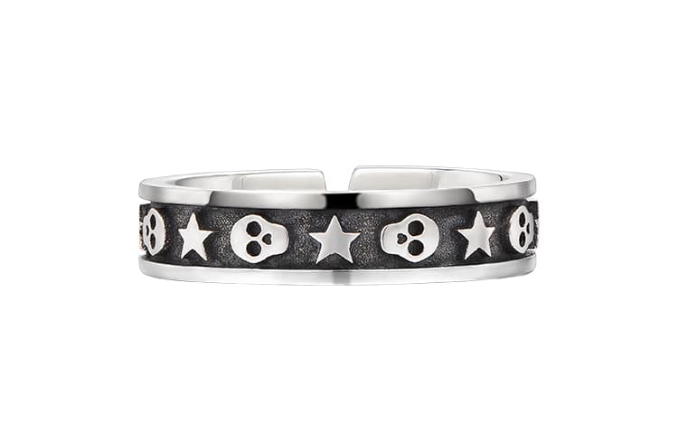 IDEAGEMER Skull Ring