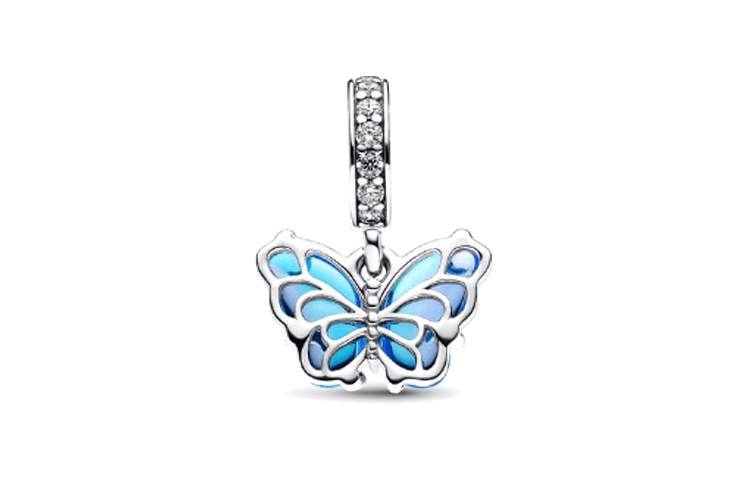 Pandora Murano Butterfly Pendant