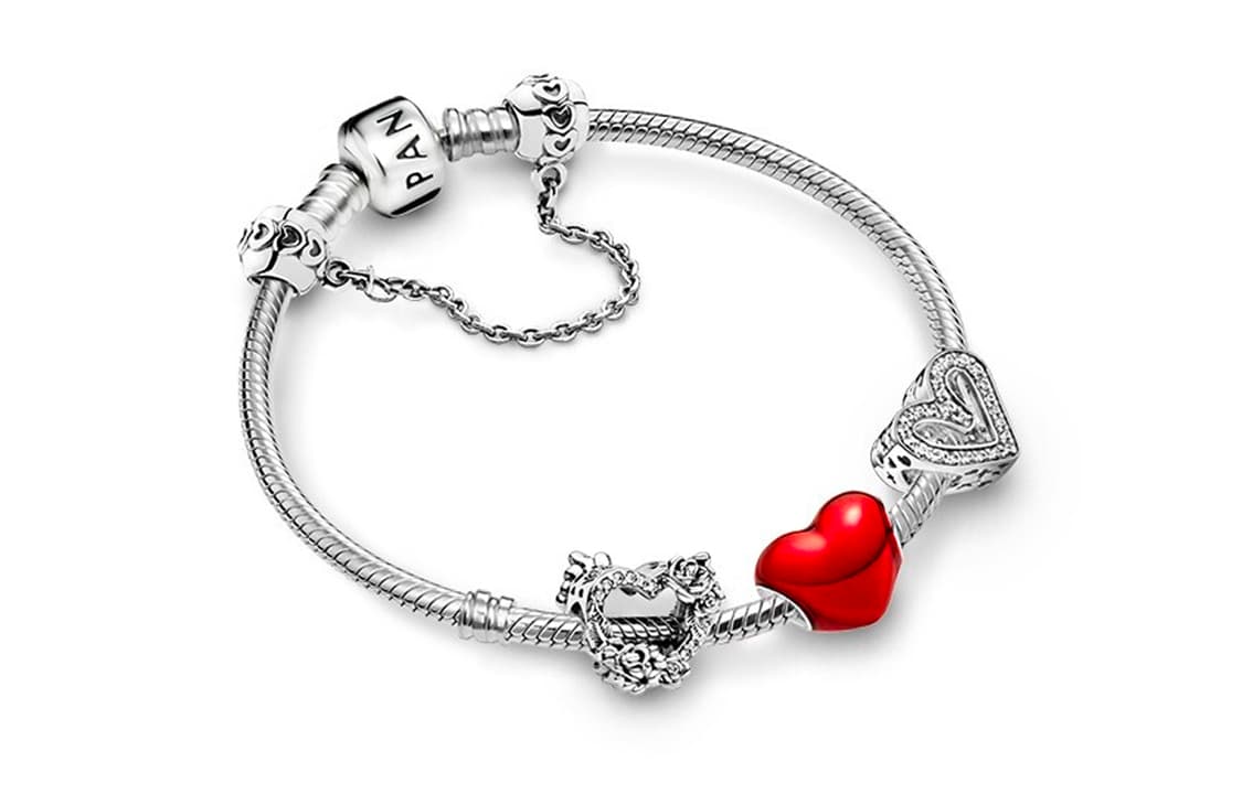 Pandora Heart-to-Heart Bracelet
