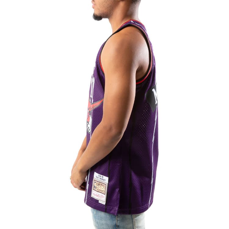 Mitchell & Ness NBA Retro Jersey Tracy McGrady Raptors Purple