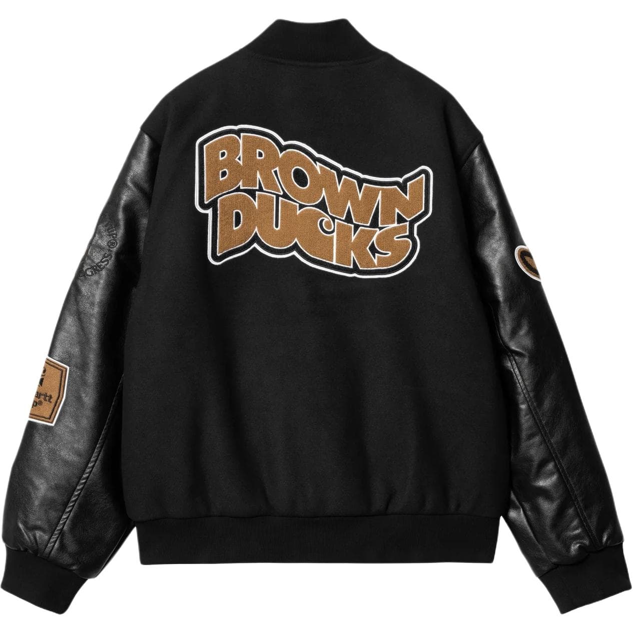 Carhartt WIP Button Patch Ribbed Jacket Black