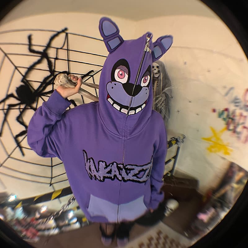 KAKAZZY Hoodie Purple