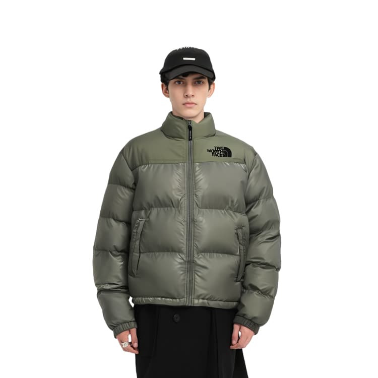 The North Face Nuptse Olive
