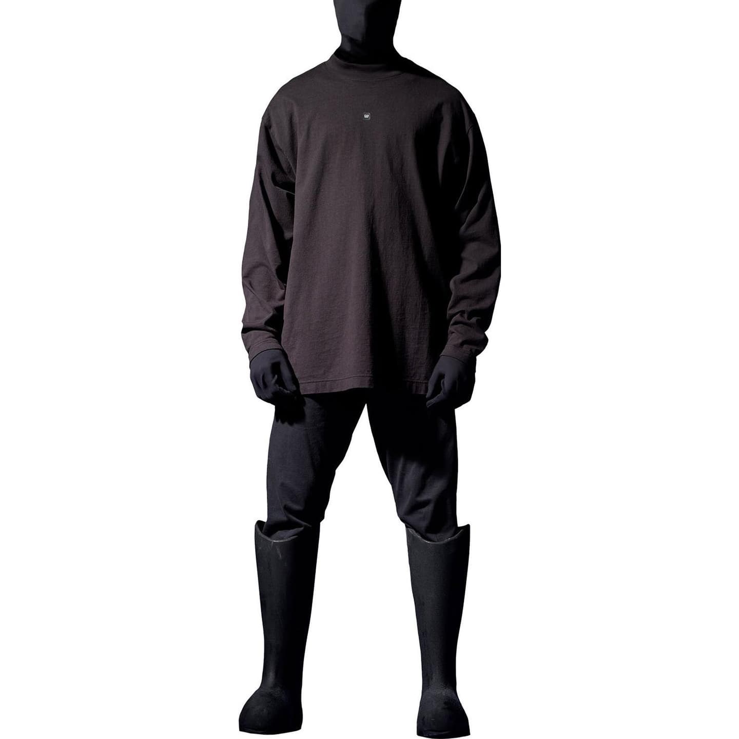 YEEZY x Gap x Balenciaga Black Long Sleeve Tee