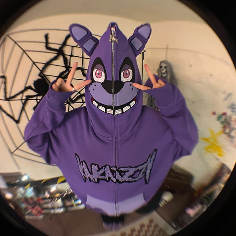 KAKAZZY Hoodie Purple