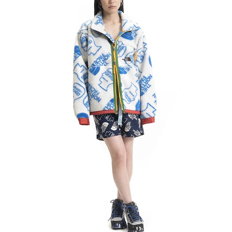 The North Face x Brain Dead Fleece Jacket White