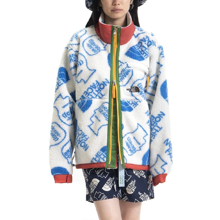 The North Face x Brain Dead Fleece Jacket White