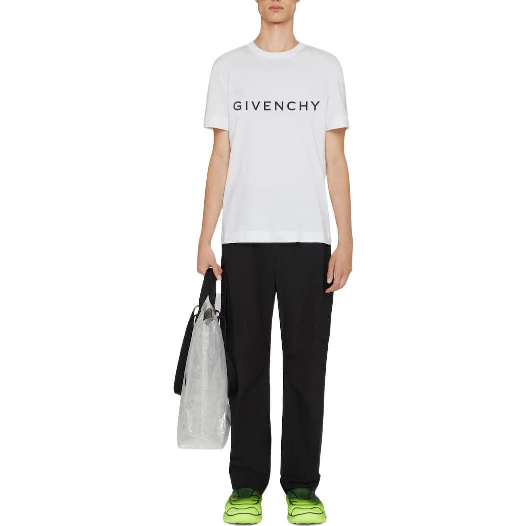 Givenchy FW22 Logo Print T-Shirt White