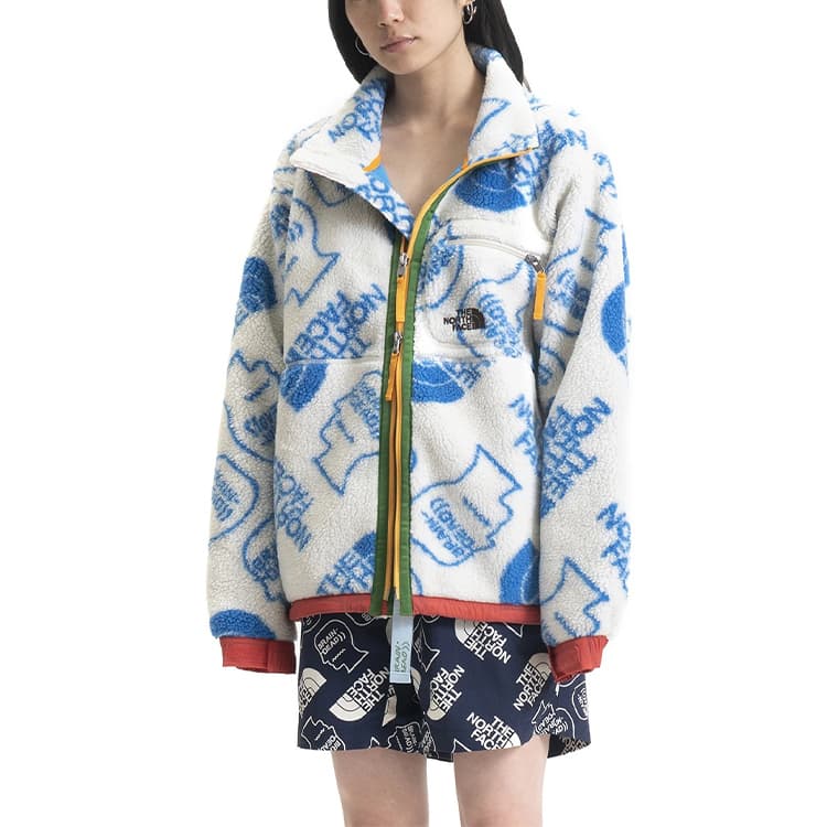 The North Face x Brain Dead Fleece Jacket White