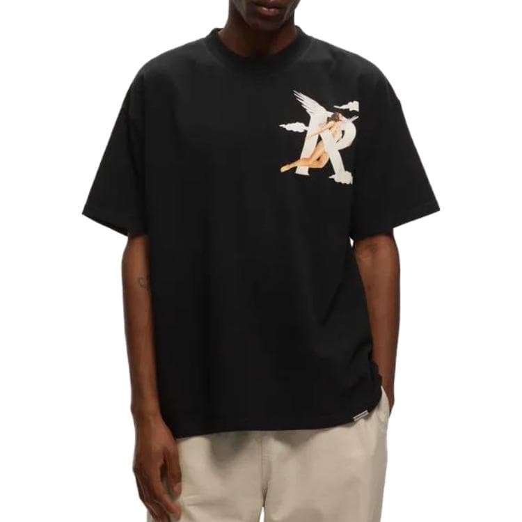 Represent SS23 Black Tee