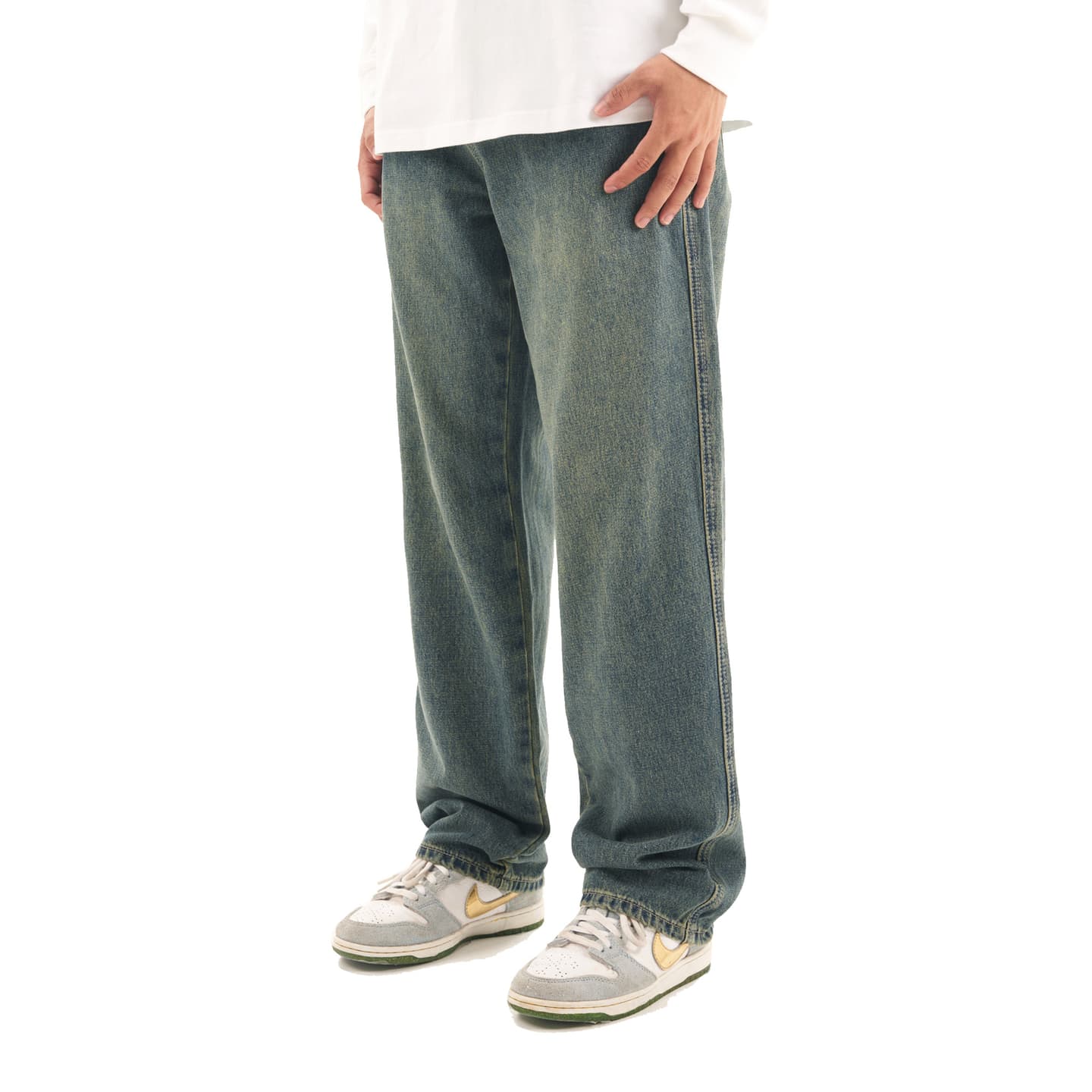 FEAROM Vintage Blue Jeans
