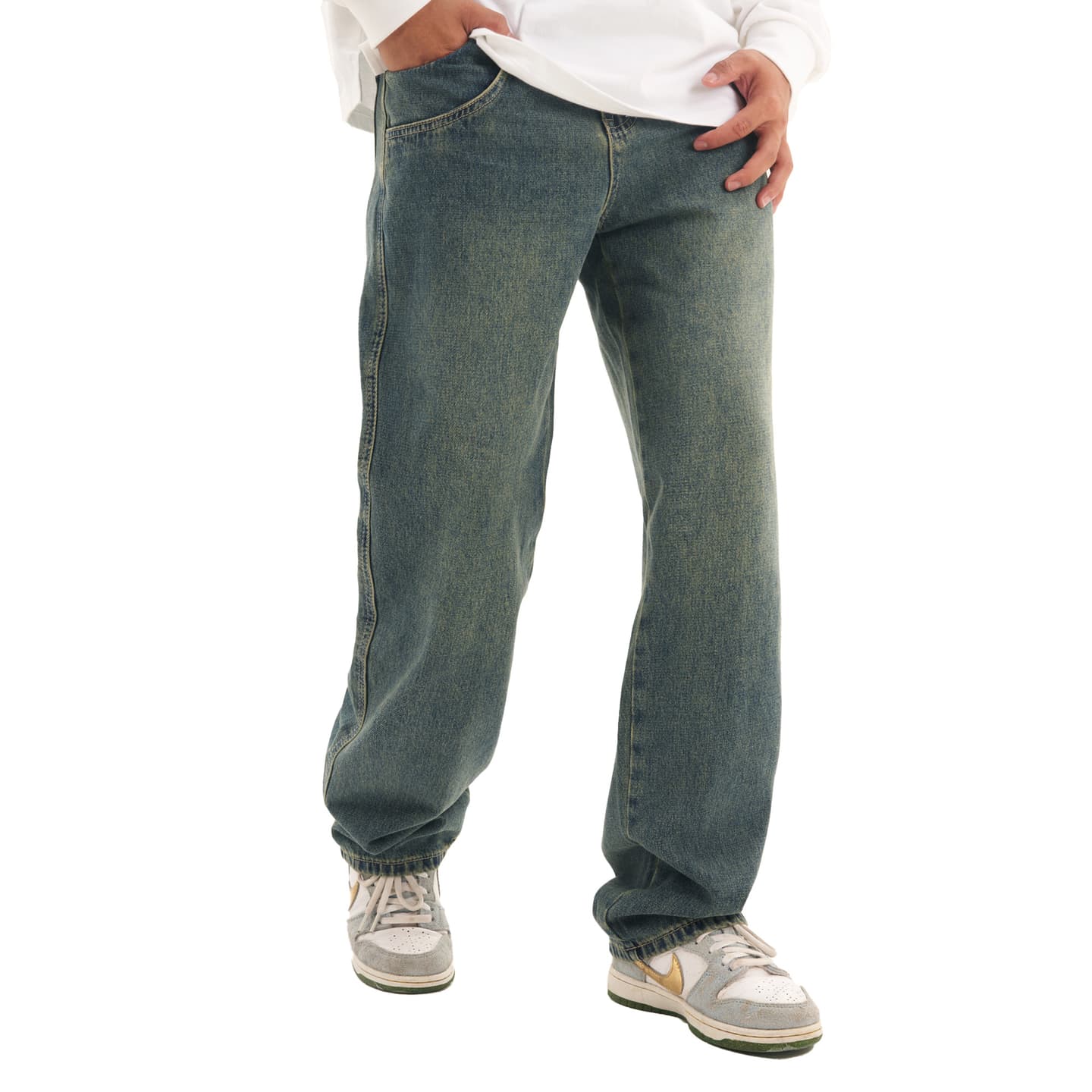 FEAROM Vintage Blue Jeans
