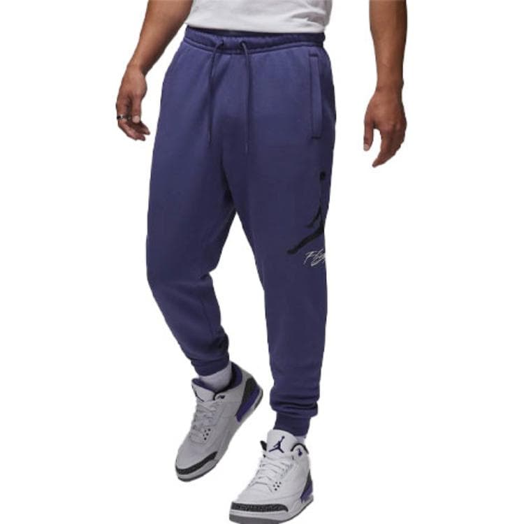 Jordan Logo Joggers Purple