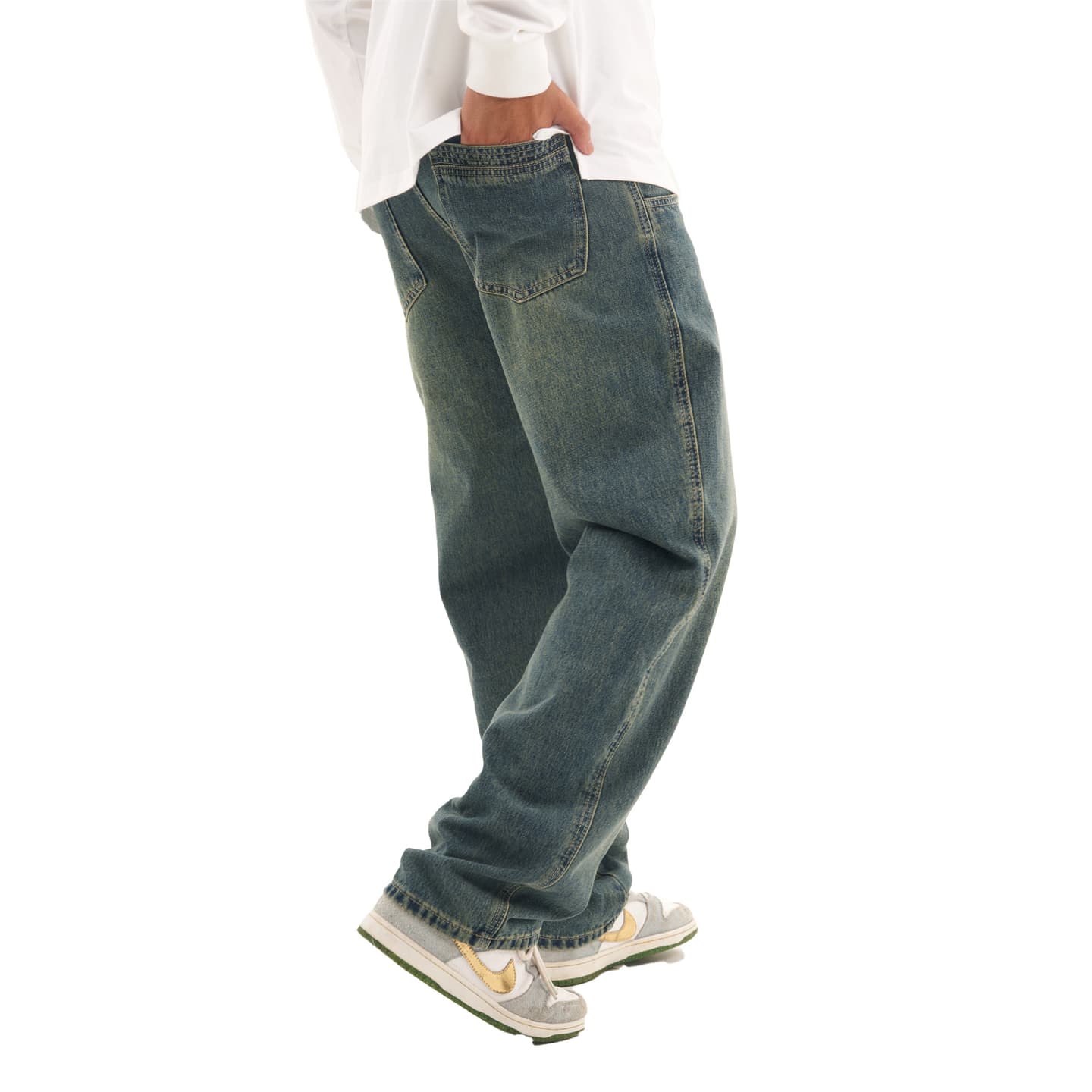 FEAROM Vintage Blue Jeans
