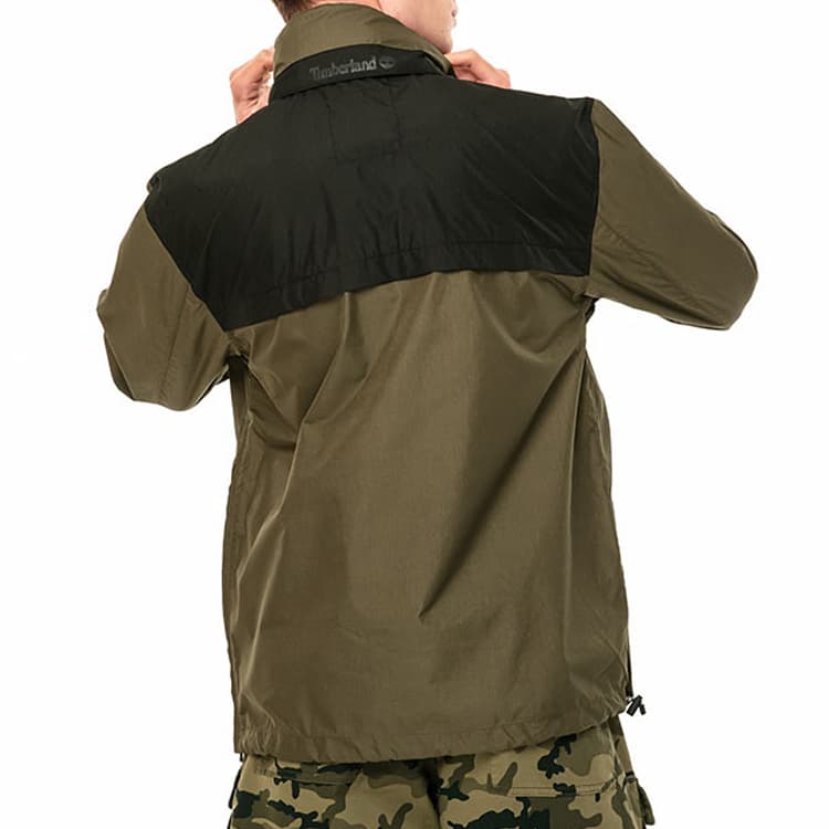 Timberland Colorblock Pocket Hoodie Pullover Jacket