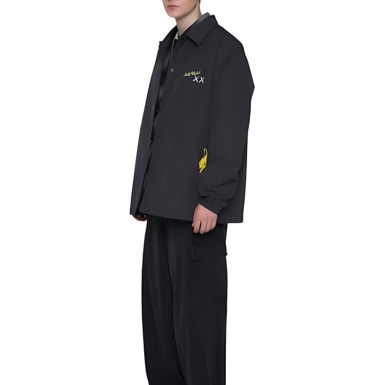 UNIQLO KAWS x WARHOL Banana Print Jacket Black
