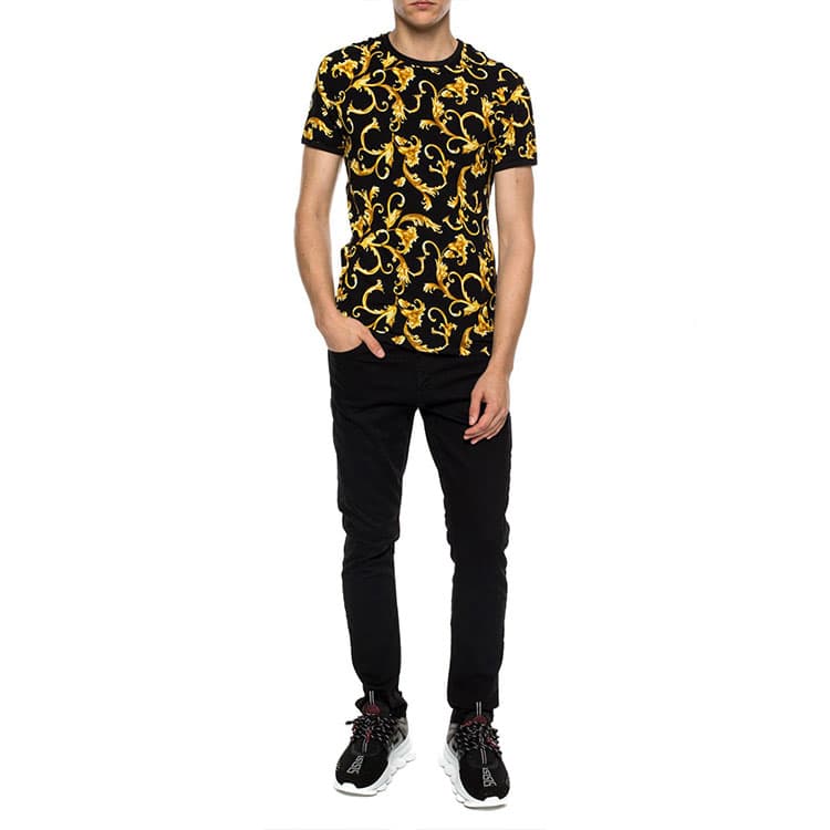 Versace Baroque Crewneck T-Shirt