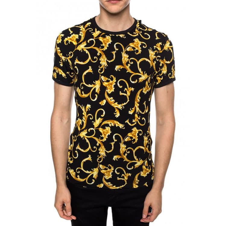 Versace Baroque Crewneck T-Shirt