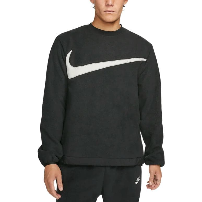 Nike As M Nk Club+ Fleece Crew Black