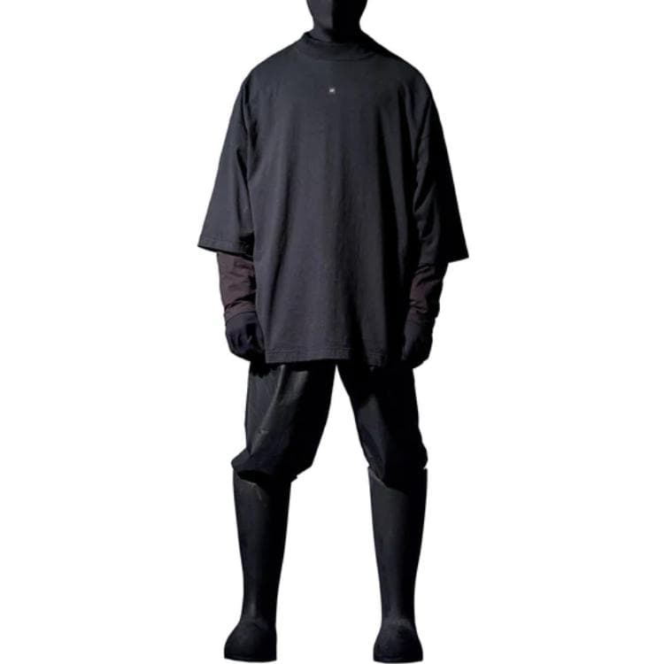 YEEZY x Gap x Balenciaga 3/4 Sleeve Tee Black