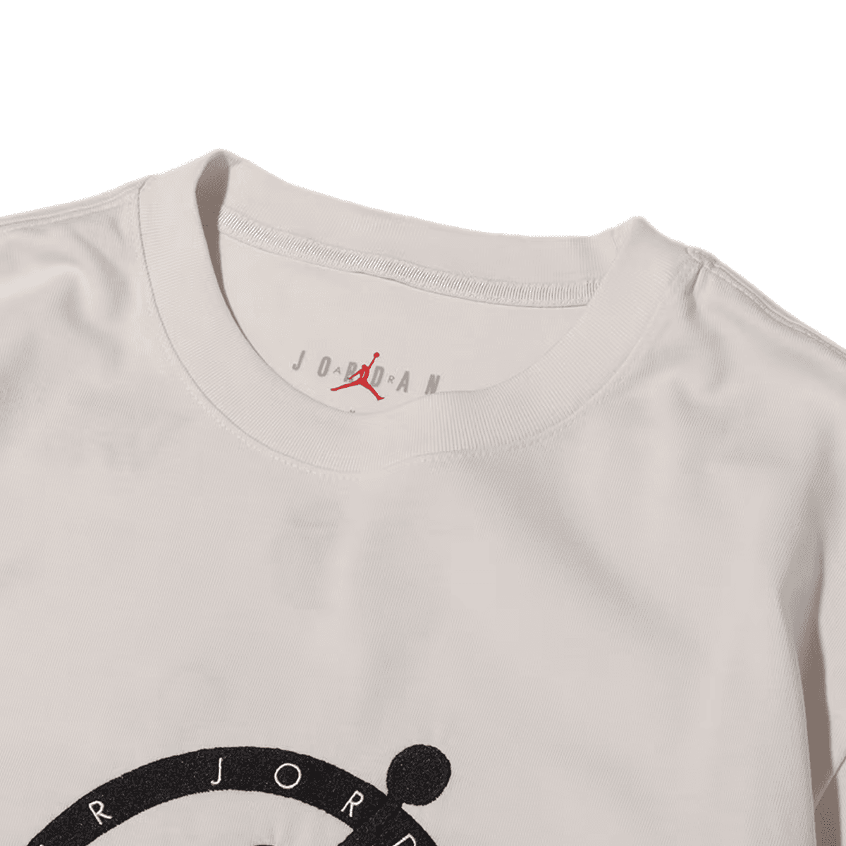Jordan x OFF-WHITE Logo Embroidered T-Shirt