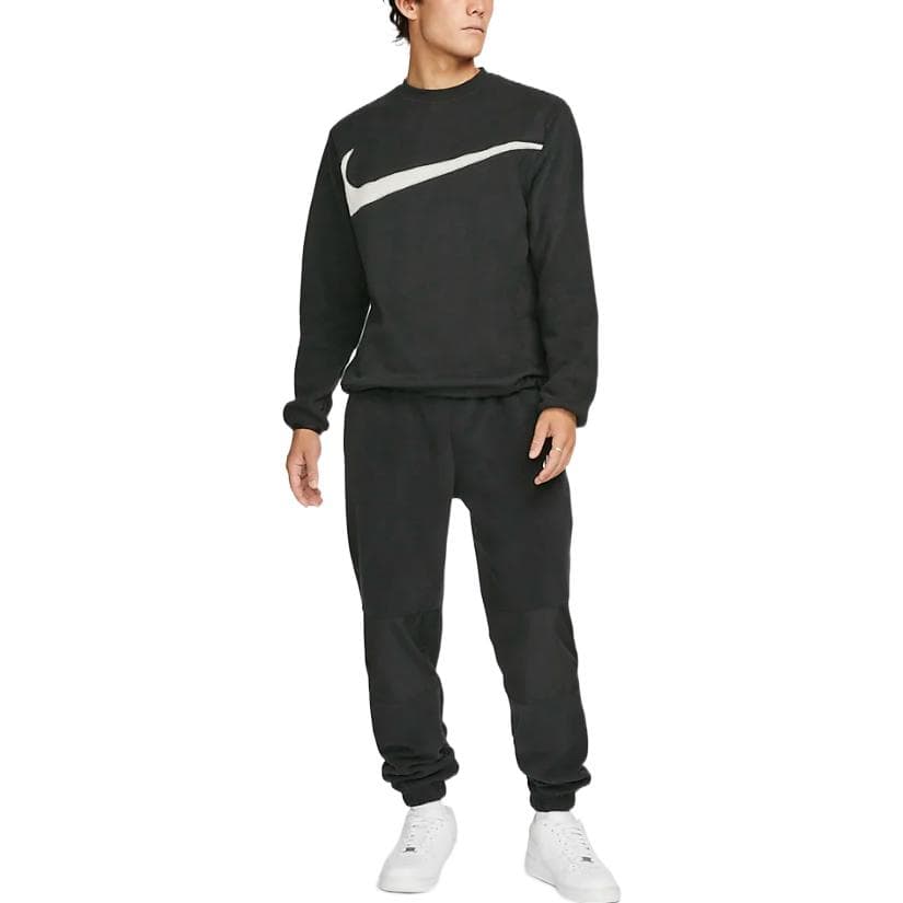 Nike As M Nk Club+ Fleece Crew Black