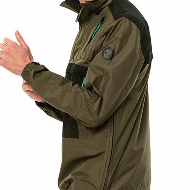 Timberland Colorblock Pocket Hoodie Pullover Jacket
