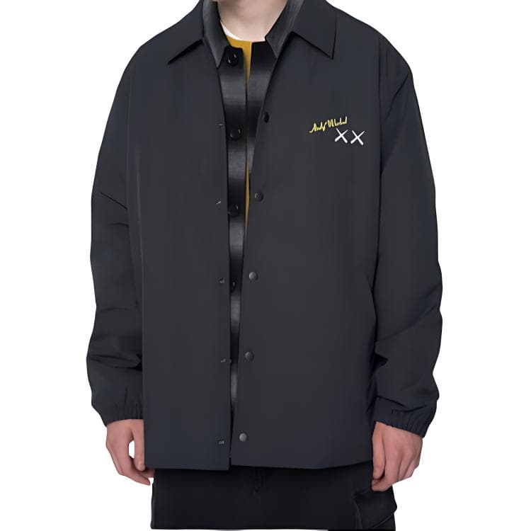 UNIQLO KAWS x WARHOL Banana Print Jacket Black