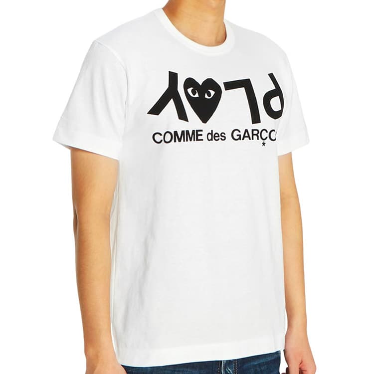 CDG Play T-Shirt White