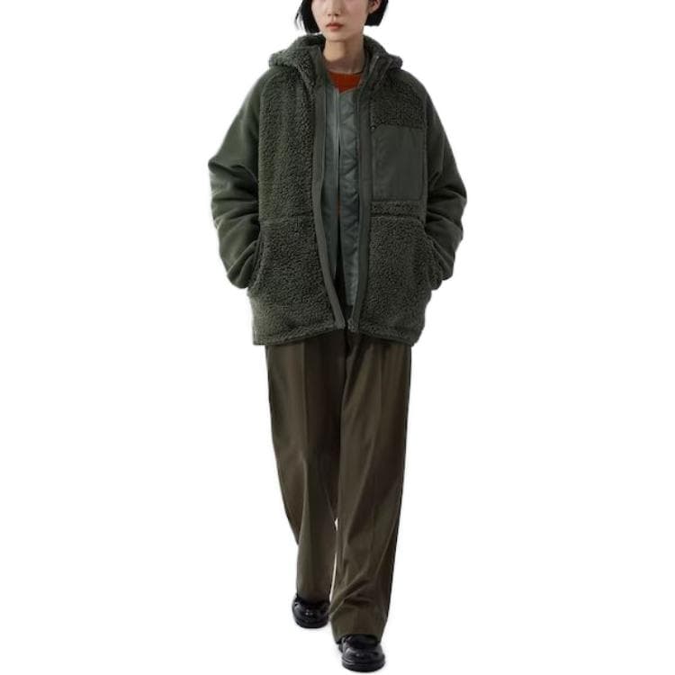 UNIQLO x White Mountaineering FW23 Fleece Hoodie