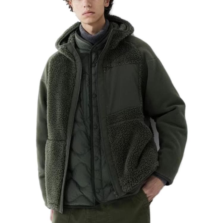 UNIQLO x White Mountaineering FW23 Fleece Hoodie