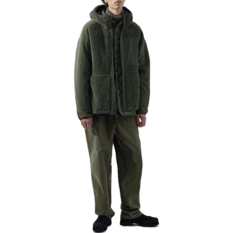 UNIQLO x White Mountaineering FW23 Fleece Hoodie