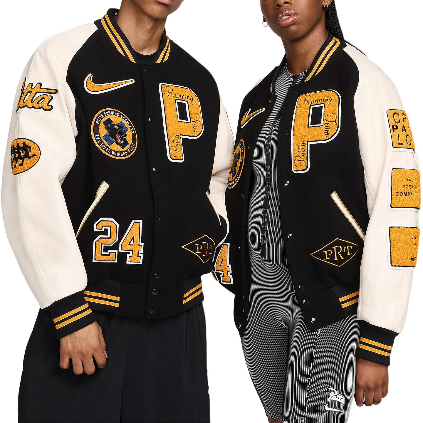 Nike x Patta SS24 Jacket Black White