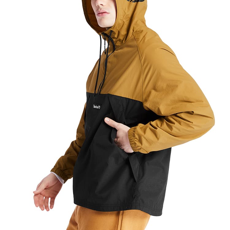 Timberland Half-Zip Hoodie Jacket Wheat