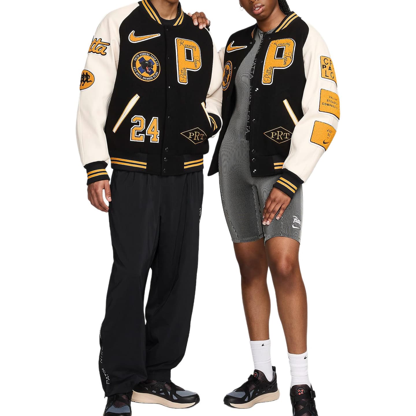Nike x Patta SS24 Jacket Black White