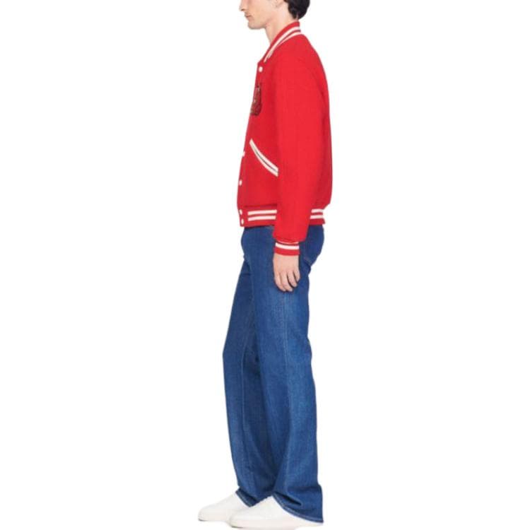 Sandro x HOT STUFF Retro Baseball Jacket