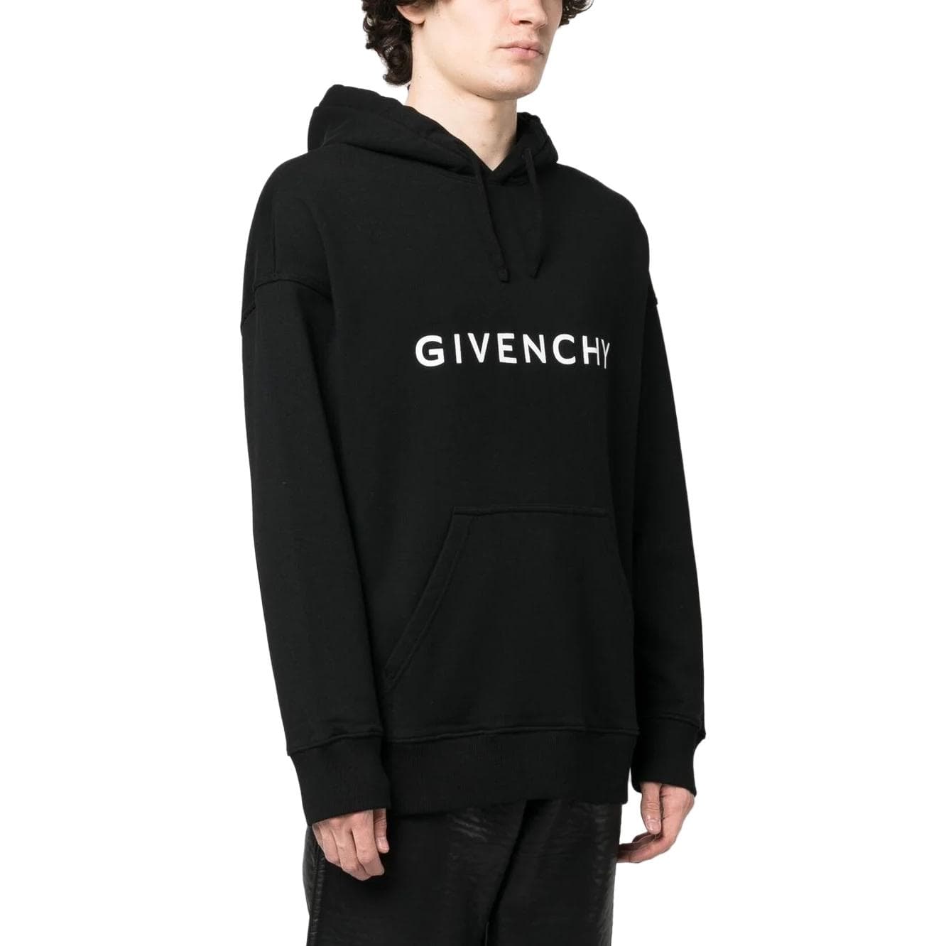 Givenchy FW22 Logo Hoodie Black