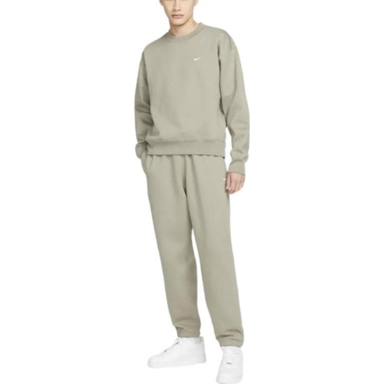 Nike Lab Fleece Crew Olive