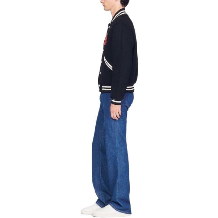 Sandro x HOT STUFF Retro Baseball Jacket