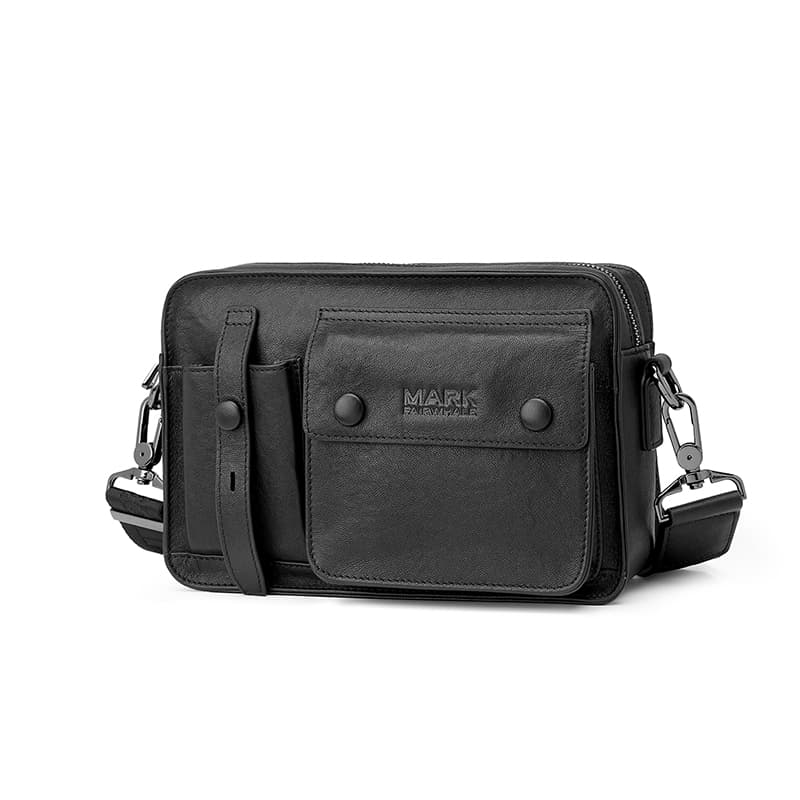 Fairwhale Crossbody Bag Black