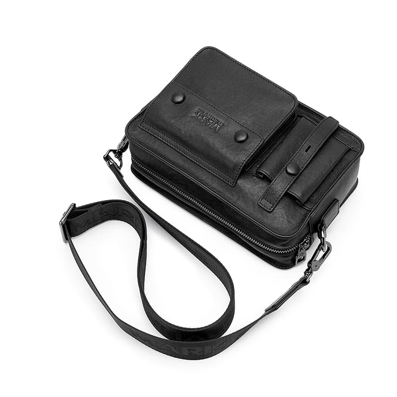 Fairwhale Crossbody Bag Black